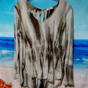 Green Tye dye First Love.. Large